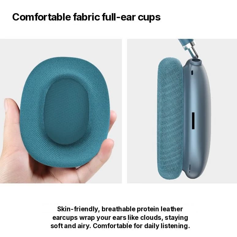 Cuffie Over-Ear Bluetooth 5.4 con Manopola Rotante e Radio FM