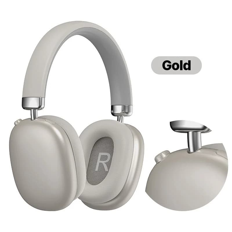 Cuffie Wireless Over-Ear Bluetooth 5.4 Lunga Autonomia Pieghevoli