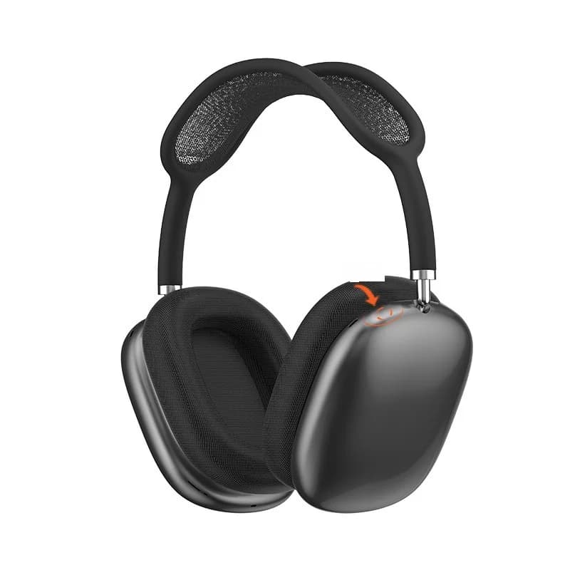 Cuffie Over-Ear Bluetooth 5.4 con Manopola Rotante e Radio FM
