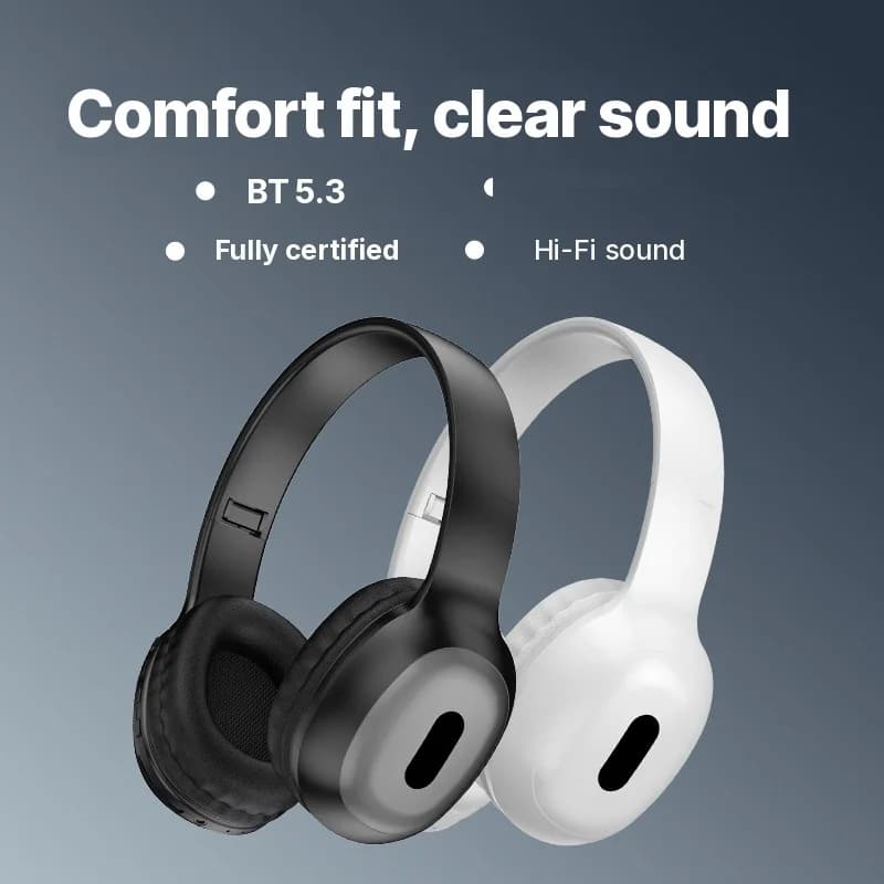 Cuffie Bluetooth Over-Ear con Slot per Scheda TF e Ingresso AUX