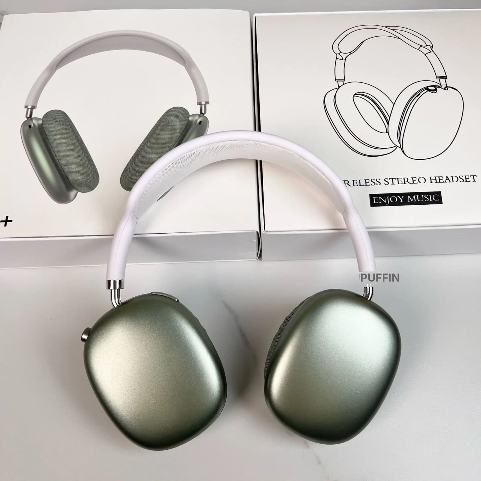 Cuffie Wireless Bluetooth con Radio FM e Slot per Scheda TF
