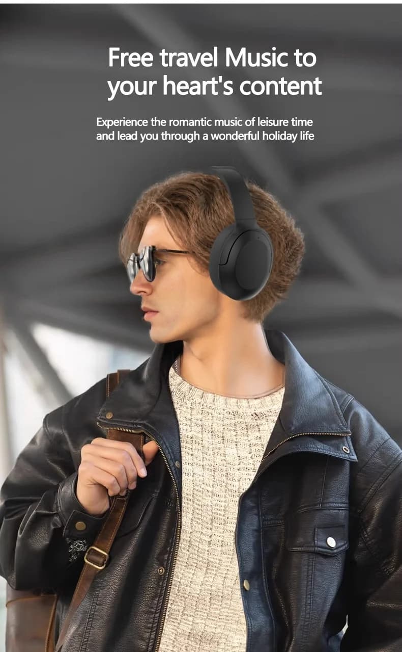 Cuffie Bluetooth ANC Wireless Over-Ear 5.4