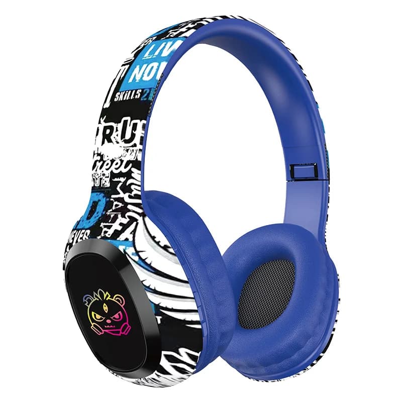 Cuffie Wireless Over-Ear con Slot per Scheda TF e Bluetooth