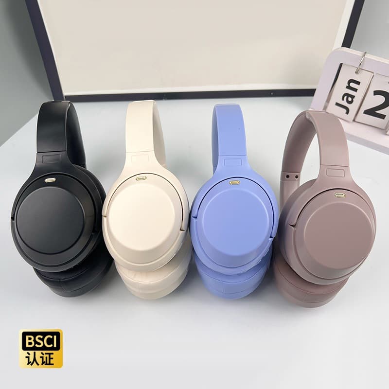 Cuffie Wireless Bluetooth Over-Ear con Cancellazione Attiva del Rumore